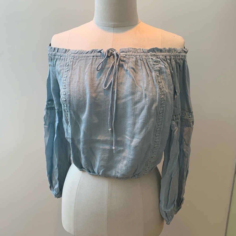 Lush Cold Shoulder Top